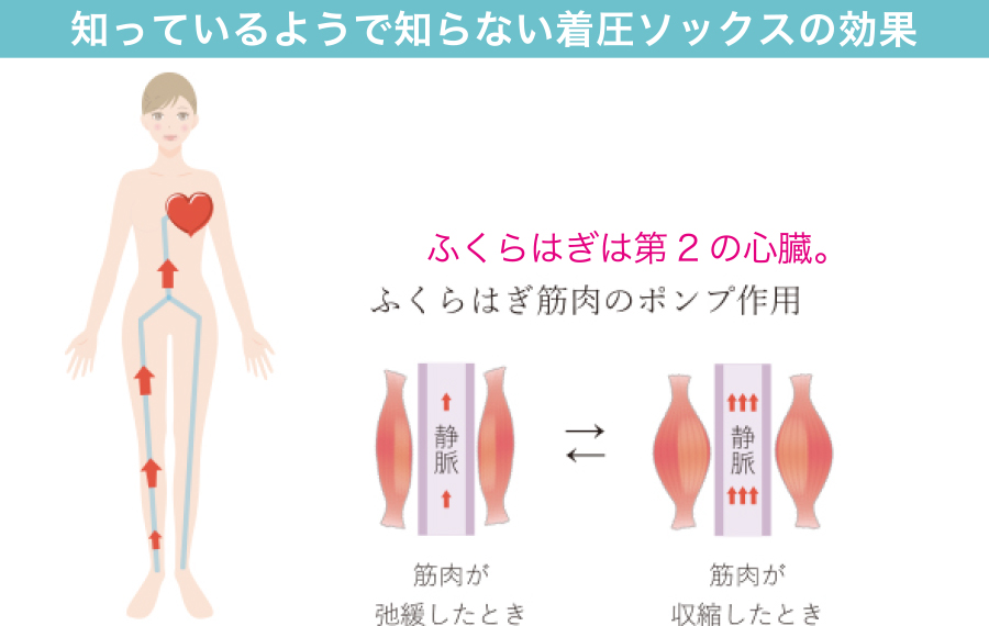 知っているようで知らない着圧ソックスフットクリニックの効果